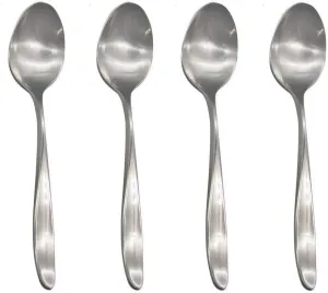 For Lauffer Design 2 / Design II 18/8 Stainless Steel Teaspoon (Set of Four)