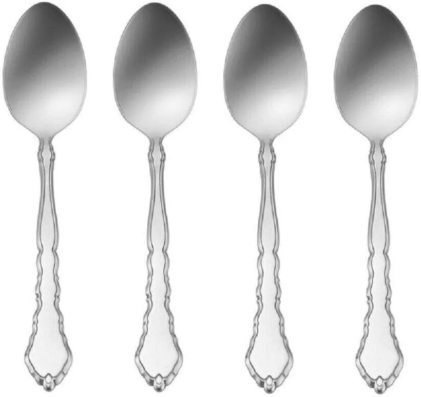 For Satinique 18/8 Stainless Steel Teaspoon (Set of Four)