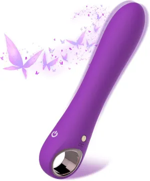 G Spot Bullet Vibrators for Women, Tuitionua Rose Vibrator with 10 Vibrations, Silicone Dildo Clitoris Vagina Anal Vibrating Machine, Adult Female Sex Toys(Purple)