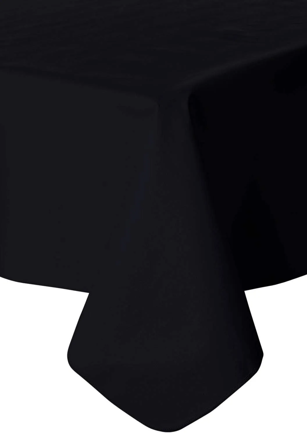 Galaxy Heavyweight Vinyl Tablecloth, 54-Inch x 15 Yard Roll, Black