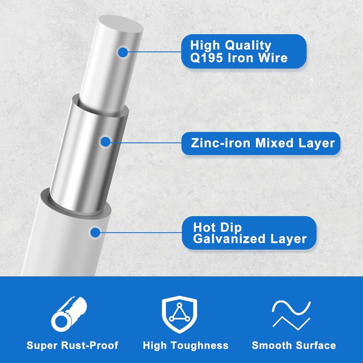 Galvanized Hardware Cloth 1/4 inch 48 x 100 ft 23 Gauge, Rust-Resistant Chicken Wire Mesh Roll for Reliable Garden Fencing, Snake Fence, and Gopher Barrier Solutions