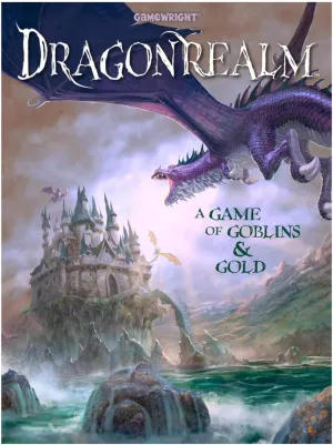 Gamewright Dragonrealm – A Strategy Card and Dice Game of Goblins & Gold