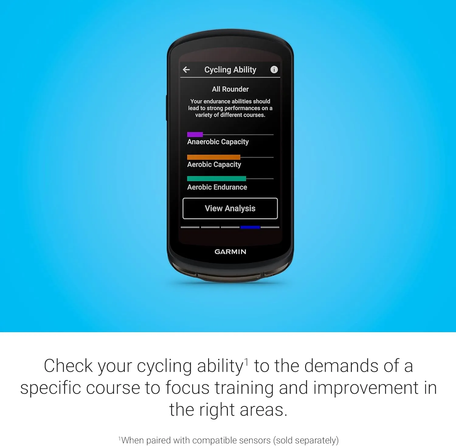 Garmin Edge® 1040 Solar, GPS Bike Computer with Solar Charging Capabilities, On and Off-Road, Spot-On Accuracy, Long-Lasting Battery, Device Only