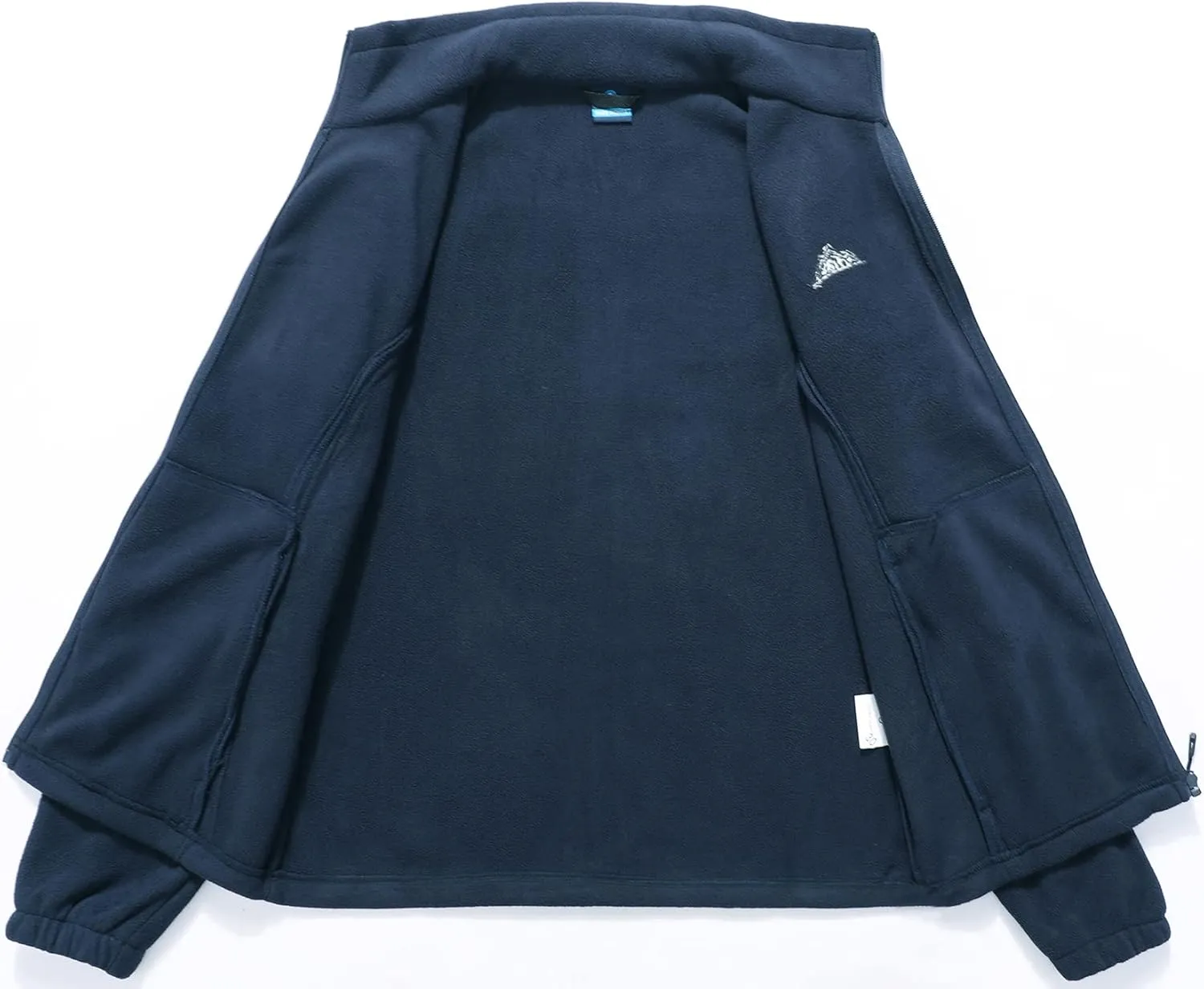 GIMECEN Women's Lightweight Full Zip Soft Polar Fleece Jacket Outdoor Recreation Coat With Zipper Pockets