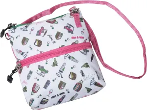 Glove It Golf Zip Bag - Crossbody Organizer with 2 Pockets, 24 in Detachable Strap, Lightweight Women’s Golf Accessory Bag