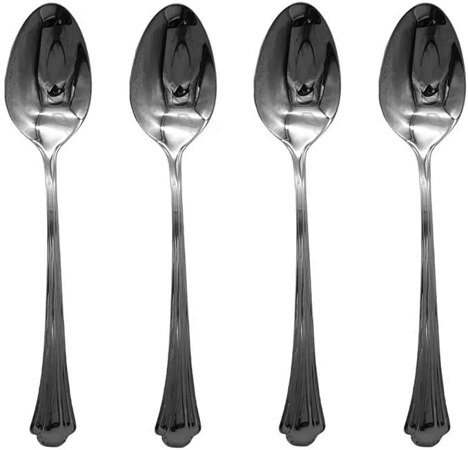 Gorham Nouveau 18/8 Stainless Steel 6 1/4" Teaspoon (Set of Four)
