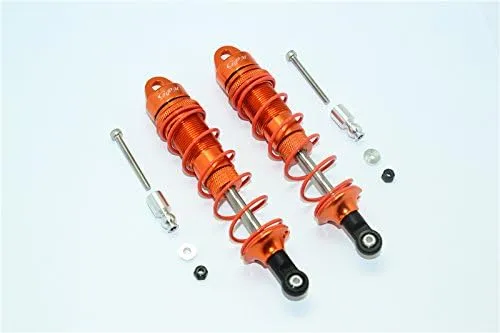 GPM for Arrma Kraton 6S BLX (AR106005/106015/106018) Upgrade Parts Aluminum Front Adjustable Dampers 110mm - 1Pr Set Orange
