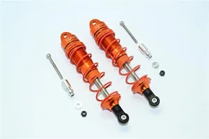 GPM for Arrma Kraton 6S BLX (AR106005/106015/106018) Upgrade Parts Aluminum Front Adjustable Dampers 110mm - 1Pr Set Orange