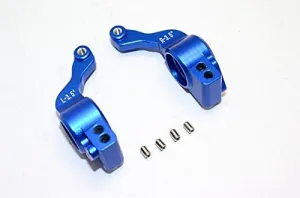 GPM For Traxxas XO-01 Supercar Upgrade Parts Aluminum Rear Knuckle Arm (3.5 Degree Angle) - 1Pr Set Blue