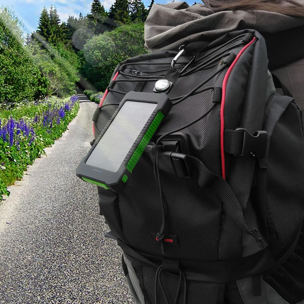 GRAHAM - 10 000mAh Solar Power Bank