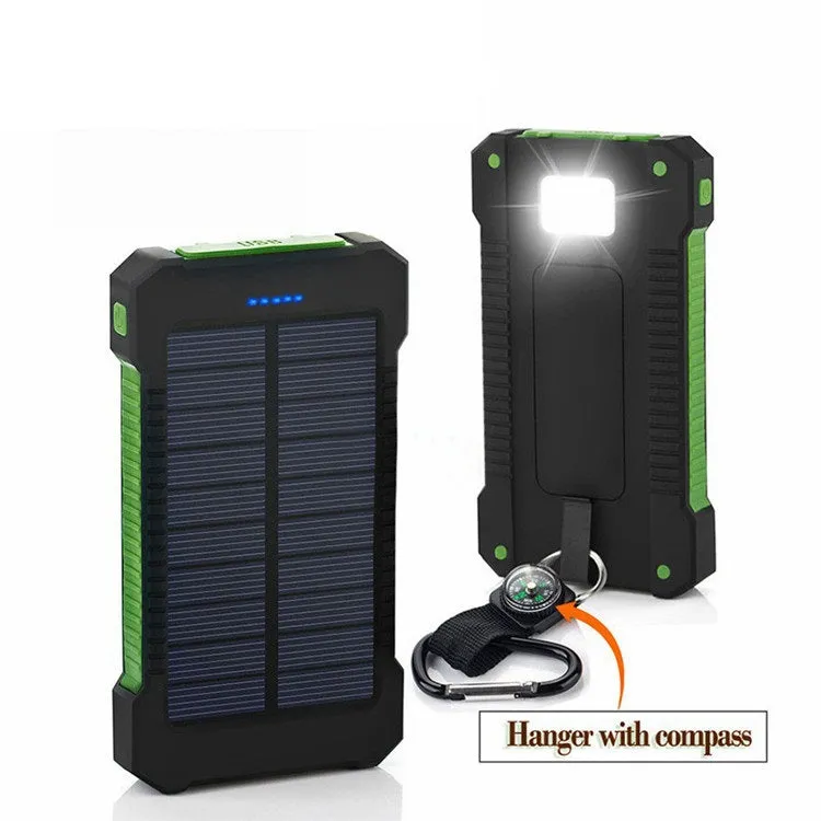 GRAHAM - 10 000mAh Solar Power Bank