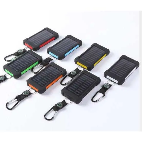 GRAHAM - 10 000mAh Solar Power Bank