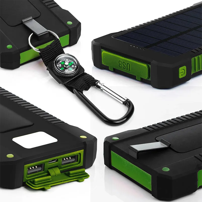GRAHAM - 10 000mAh Solar Power Bank