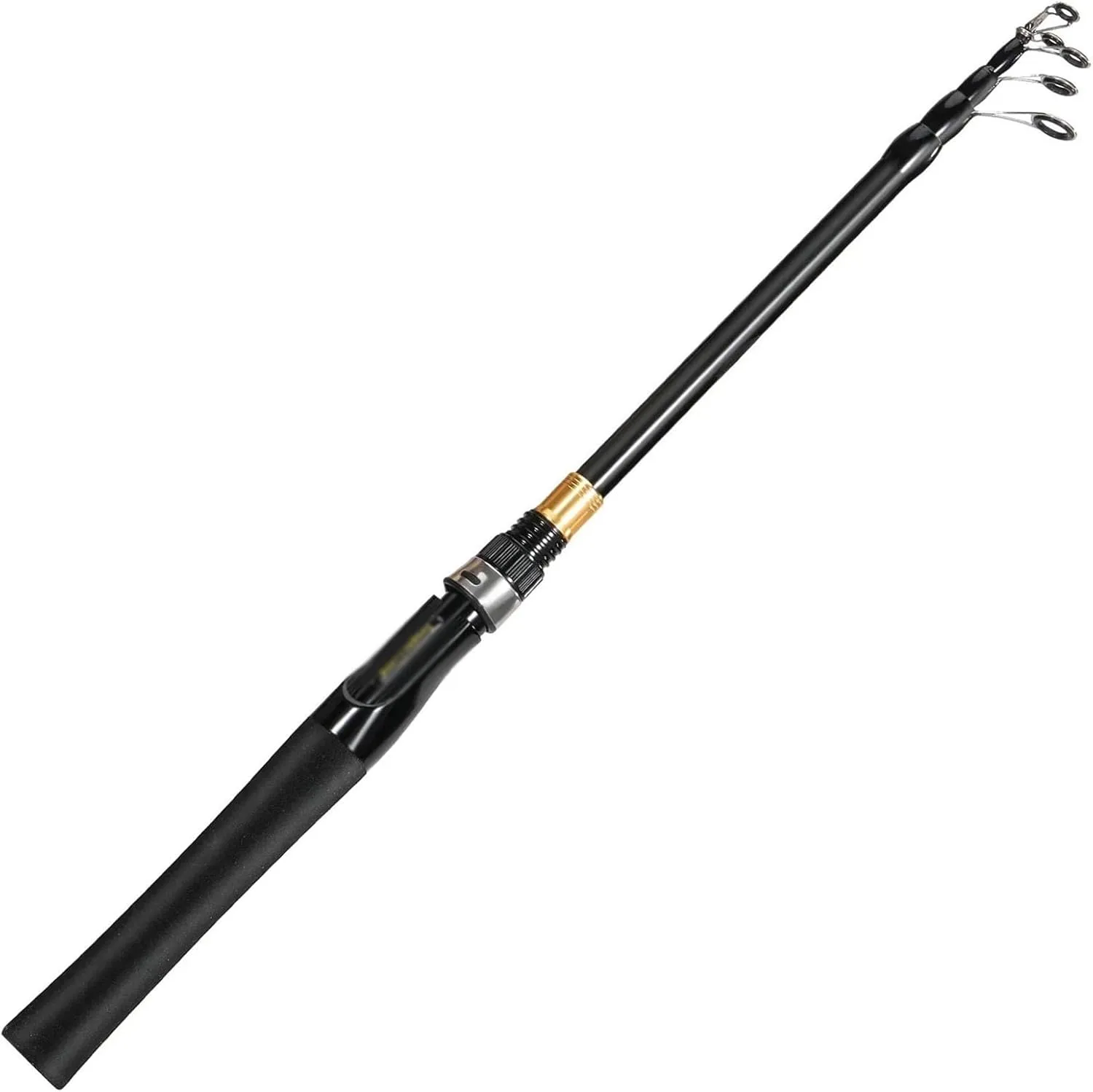 GRFIT Fishing Rod Portable Telescopic Rod 1.8M/2.1M/2.4M Ultralight Carbon Fiber Fishing Rod Fishing Rod with Lure Fishing Tackle Portable Fishing Rod