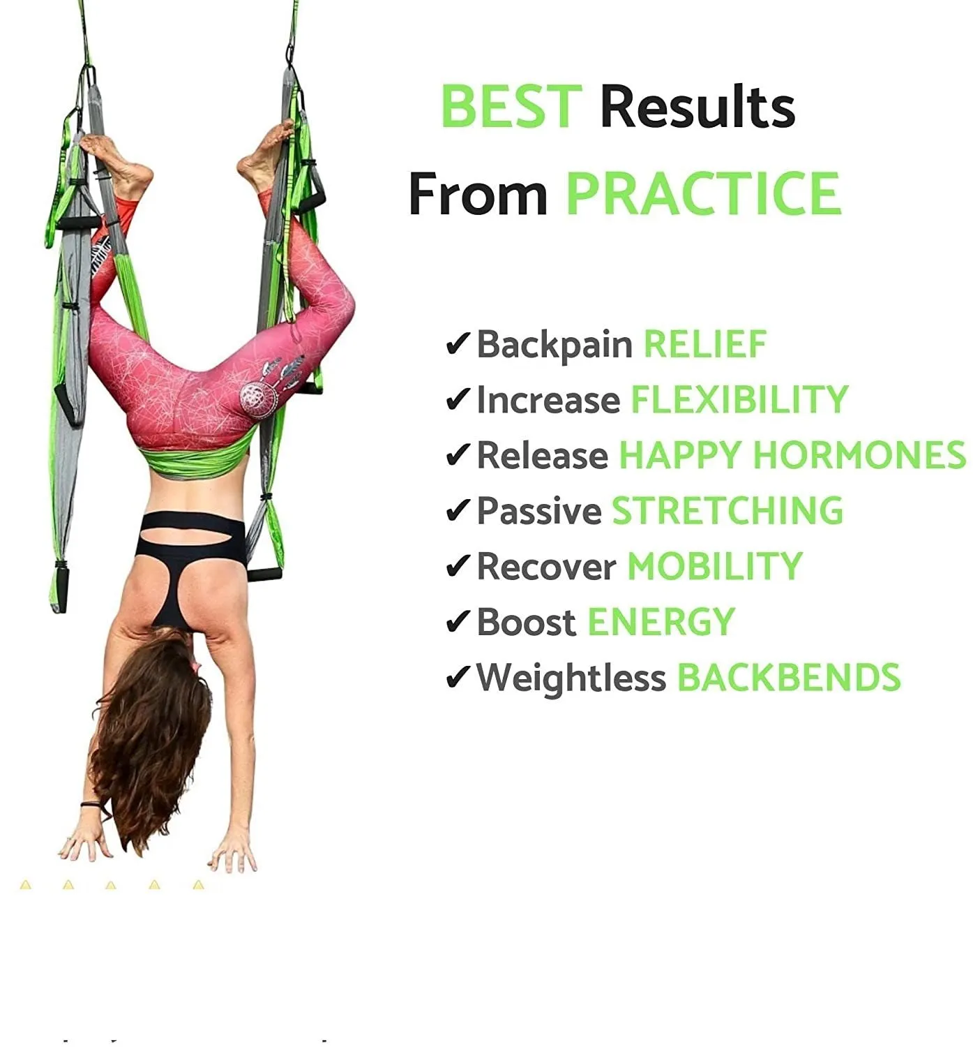 Gym Strength Antigravity Yoga Hammock