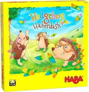 HABA Hedgehog Haberdash Color Matching Memory Game for Ages 3  (Made in Germany)
