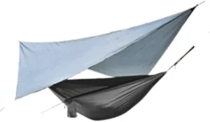 Hammock Canopy Mosquito Net Hammock Set Tent Parachute Cloth Camping Automatic Anti-Mosquito Mosquito Net Hammock Hammocks for Outside(B)