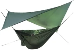 Hammock Canopy Mosquito Net Hammock Set Tent Parachute Cloth Camping Automatic Anti-Mosquito Mosquito Net Hammock Hammocks for Outside(E)