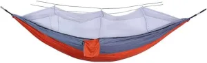 Hammock Hammock with Mosquito Net, Camping Hammocks Portable and Lightweight Outdoor Hammock (Color : Orange) (Orange)