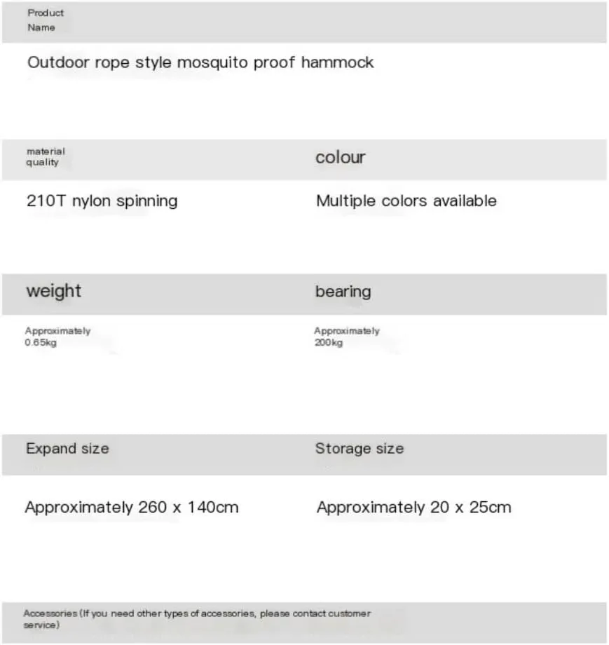 Hammock Outdoor Camping Parachute Hammock with Mosquito Net Anti-Mosquito Nylon Double Camping Portable Hammock Hammocks for Outside(Green)