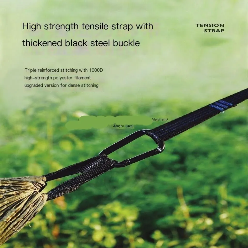 Hammock Quick-Open Mosquito Net Hammock Outdoor Anti-Rollover Single and Double Outdoor Camping Anti-Mosquito Hammocks for Outside(Blue,A)