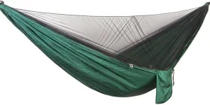 Hammock Tent with Mosquito Net, Automatic Quick Setup Outdoor Hanging Bed for Single/Double Use, Parachute Fabric, Lightweight & Portable