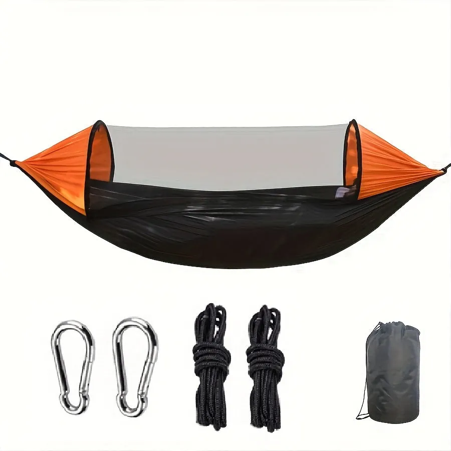 Hammock with Built-In Mosquito Net - Perfect for Outdoor Camping, Backpacking & Hiking