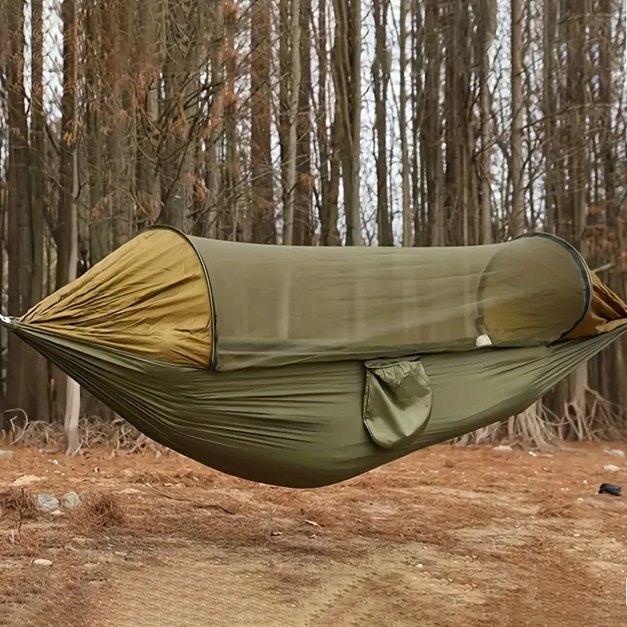 Hammock with Built-In Mosquito Net - Perfect for Outdoor Camping, Backpacking & Hiking