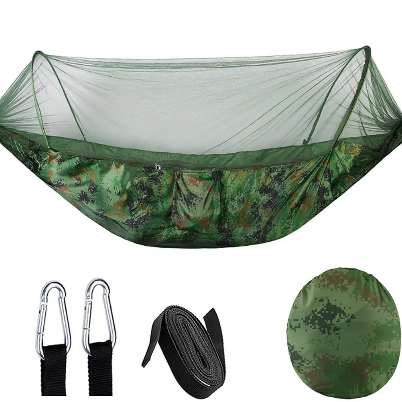 Hammock With Mosquito Net Tactical Camo