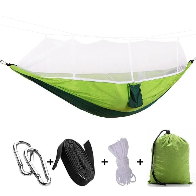 Hammockee - Camping Hammock with Mosquito Net