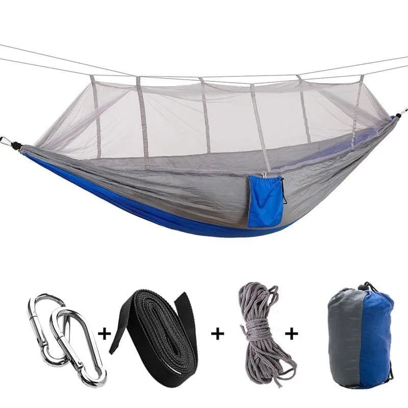 Hammockee - Camping Hammock with Mosquito Net