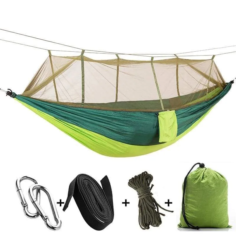 Hammockee - Camping Hammock with Mosquito Net