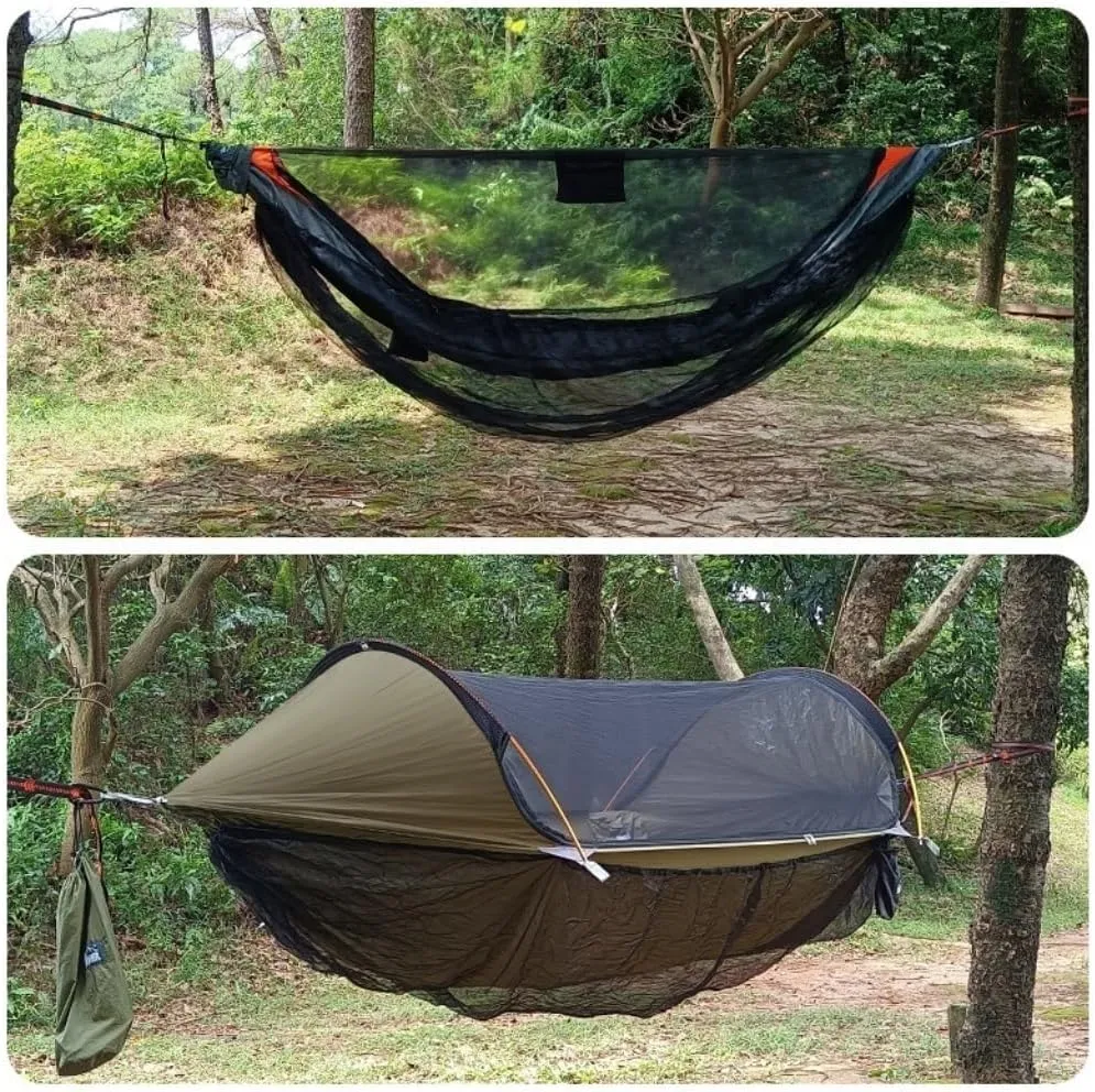 Hammocks Bottom Anti-Mosquito Cover Outdoor Hammock Detachable Mosquito Net Camping Hammock Anti-Mosquito Net Camping Hammocks