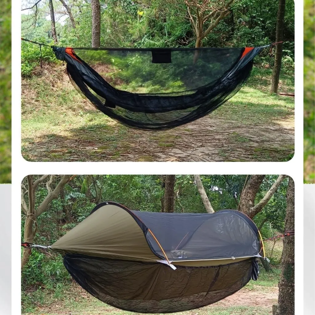 Hammocks Bottom Anti-Mosquito Cover Outdoor Hammock Detachable Mosquito Net Camping Hammock Anti-Mosquito Net Camping Hammocks