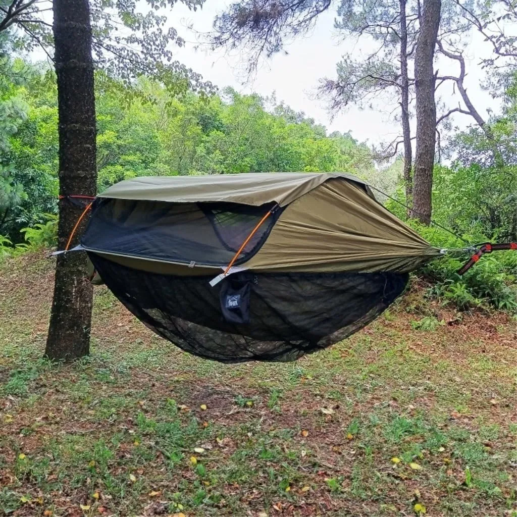 Hammocks Bottom Anti-Mosquito Cover Outdoor Hammock Detachable Mosquito Net Camping Hammock Anti-Mosquito Net Camping Hammocks