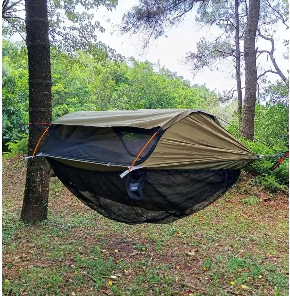Hammocks Bottom Anti-Mosquito Cover Outdoor Hammock Detachable Mosquito Net Camping Hammock Anti-Mosquito Net Camping Hammocks