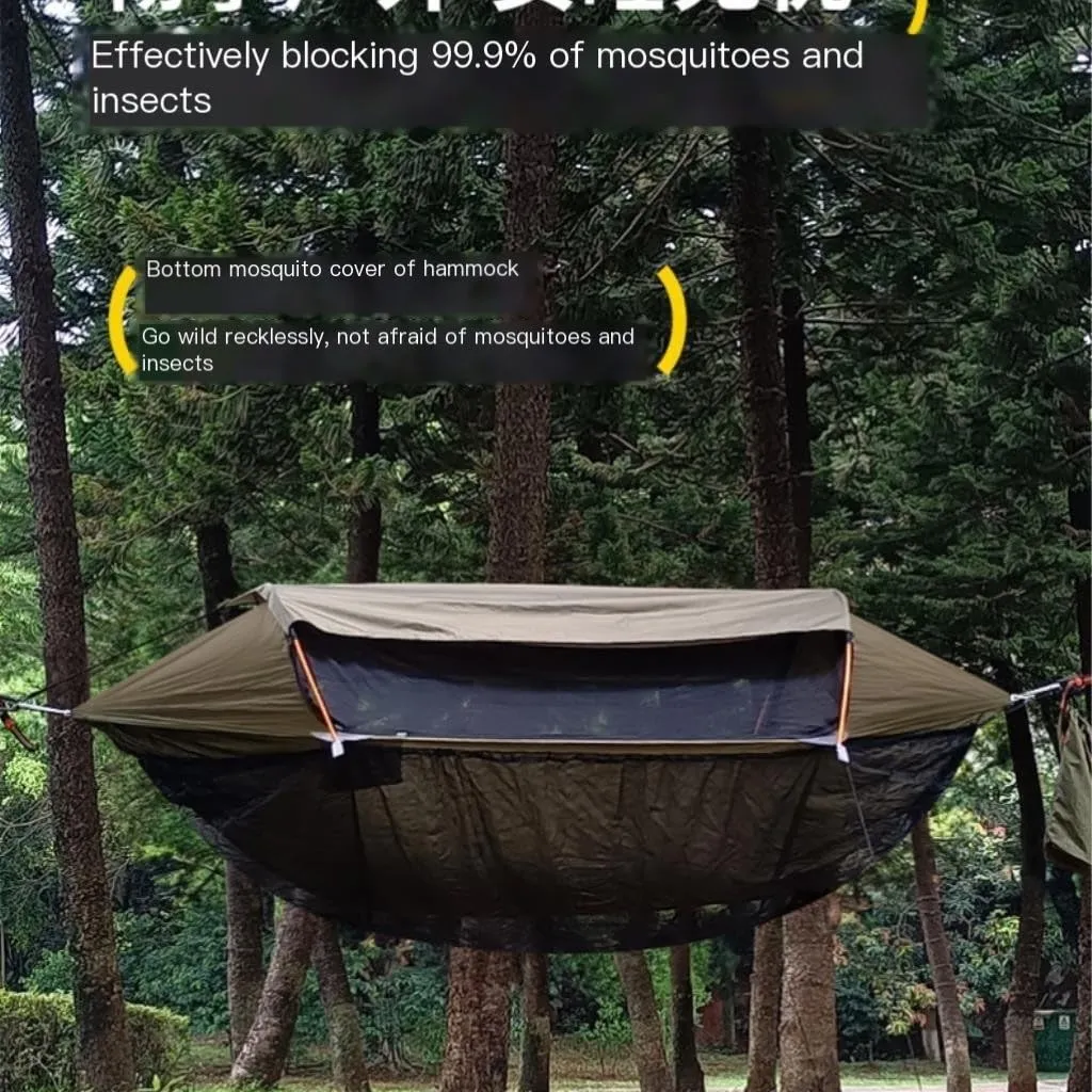 Hammocks Bottom Anti-Mosquito Cover Outdoor Hammock Detachable Mosquito Net Camping Hammock Anti-Mosquito Net Camping Hammocks