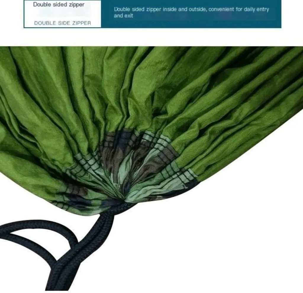 Hammocks Canopy Mosquito Net Hammock Set Tent Parachute Cloth Camping Automatic Anti-Mosquito Mosquito Net Hammock Camping Hammocks