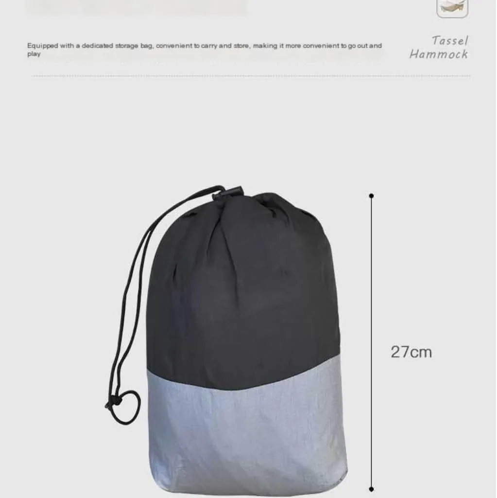 Hammocks Canopy Mosquito Net Hammock Set Tent Parachute Cloth Camping Automatic Anti-Mosquito Mosquito Net Hammock Camping Hammocks(A)