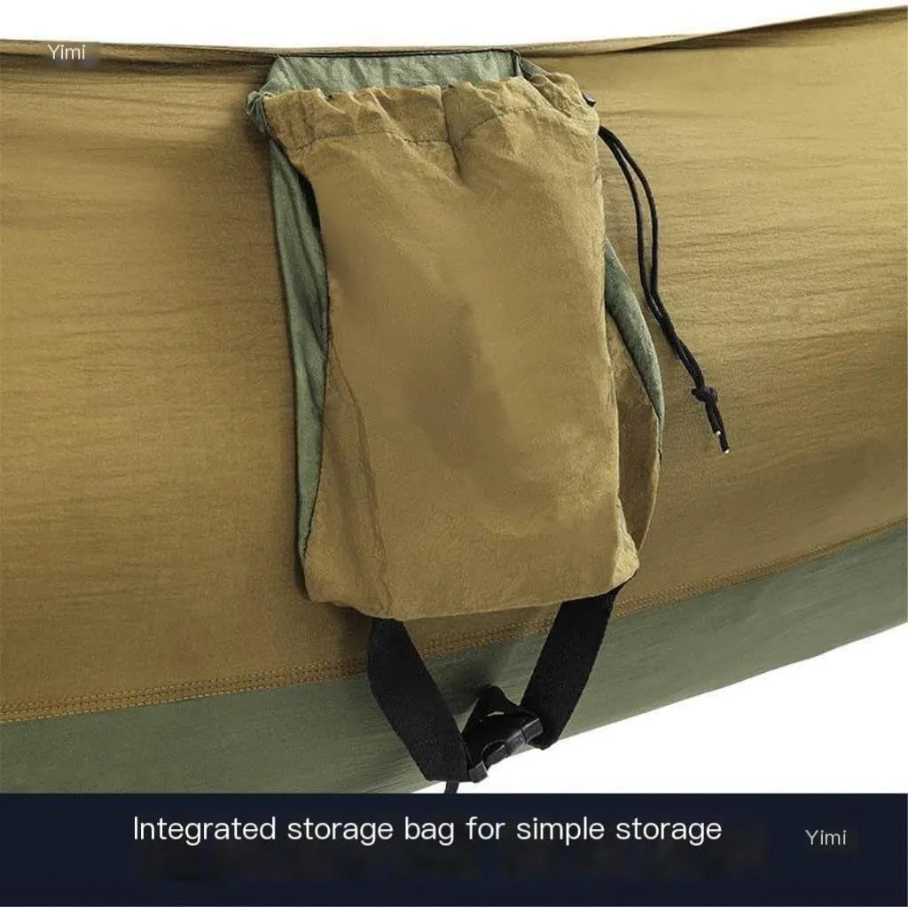 Hammocks Hammock Outdoor Camping Anti-Mosquito Outdoor Camping with Mosquito Net Breathable Hanging Tree Tent Camping Hammocks(F)