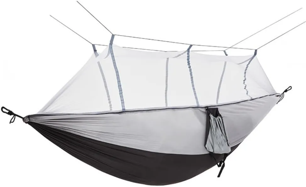 Hammocks Hammock Outdoor Camping Anti-Mosquito Outdoor Camping with Mosquito Net Breathable Hanging Tree Tent Camping Hammocks(F)