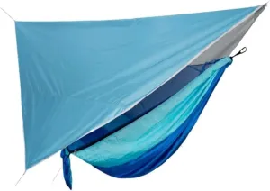 Hammocks Mosquito Net Hammock Canopy Set Outdoor Camping Quick Opening Hammock Plus Rainproof Sunshade Canopy Camping Hammocks(F)