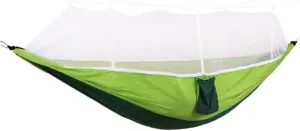 Hammocks Outdoor Camping Hammock with Mosquito Net Portable Hanging Bed High Strength Parachute Fabric Sleeping Swing