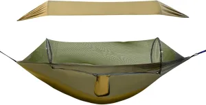 Hammock,YIWENG Waterproof Camping Hammock Portable Hanging Hammock with Mosquito Net for for Outdoor Backpacking