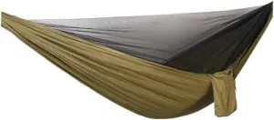Hamock Outdoor Camping Quick-Open Mosquito Net Hammock 210T Nylon Hammock with Mosquito Net Outdoor Swing Hammock Hanmock(Yellow)
