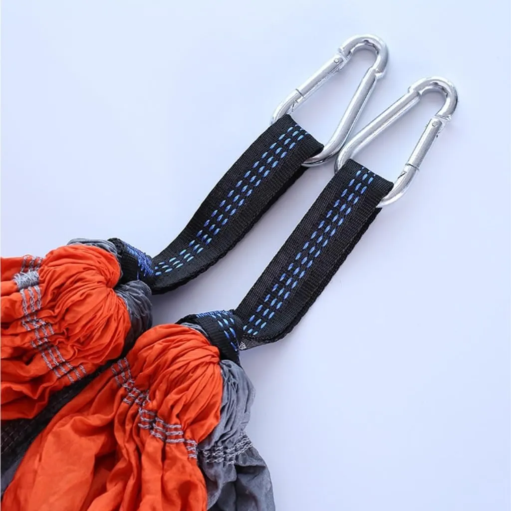 Hamock Outdoor Fully Automatic Quick-Opening Hammock with Mosquito Net, Outdoor Nylon Cloth Camping Pole Hammock Hanmock(A)
