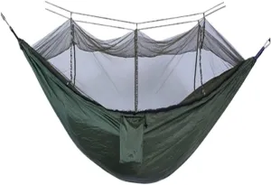 Hamock Outdoor Portable Camping Single Double Mosquito Net Hammock Anti-Mosquito Camping Mesh Mosquito Net Hammock Hanmock(C)
