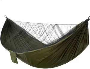 Hamocks Portable Outdoor Camping Hammock with Mosquito Net High Strength Parachute Fabric Hanging Bed Sleeping Swing Easy to Clean
