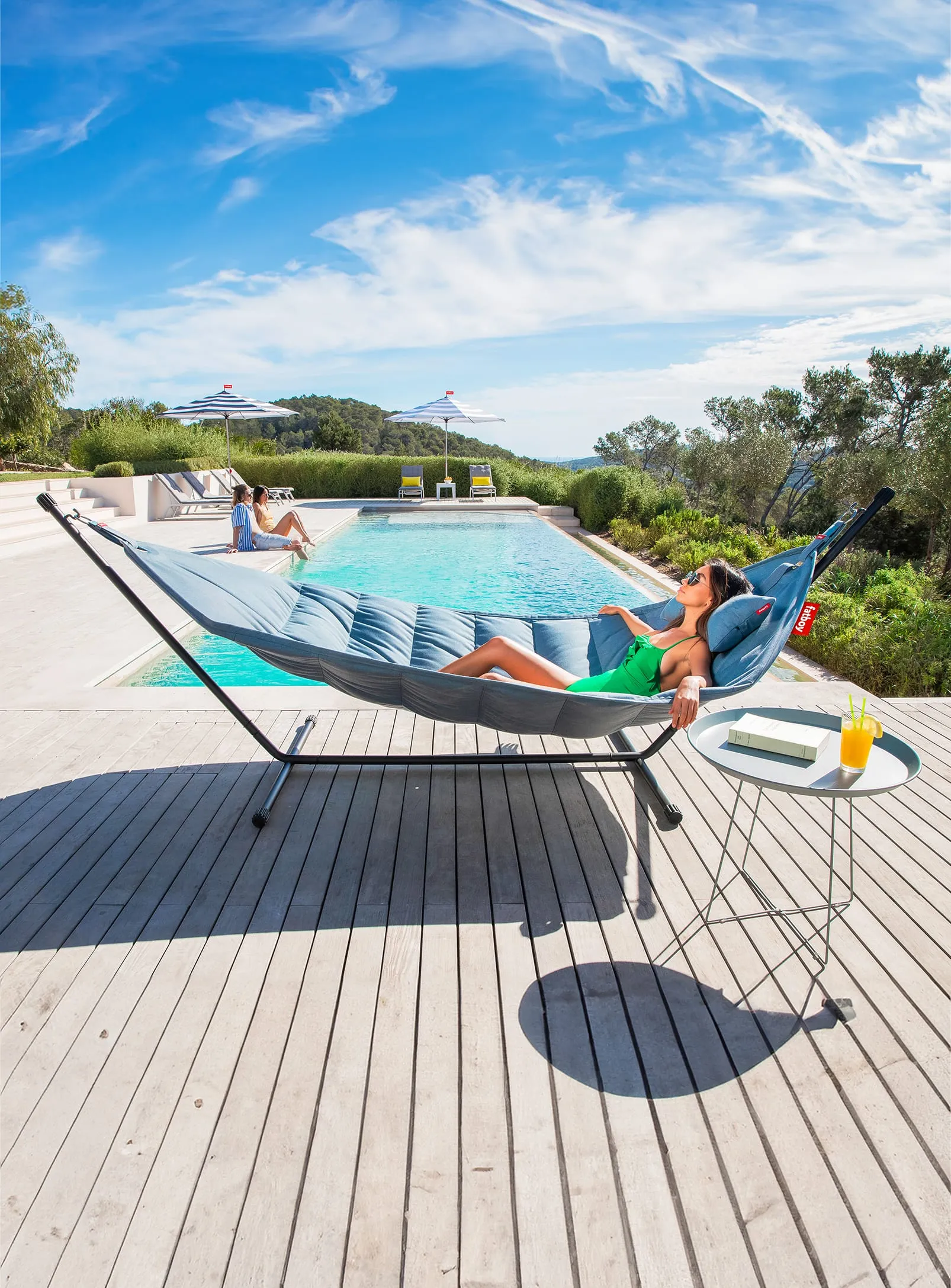Headdemock Superb<br> Hammock with Stand<br> and Protective Cover