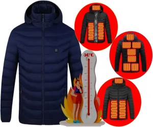 Heated Hoodie,9 Heating Zones Coat,Heated Jacket for Women and Men,Heated Sweatshirt, Heated Hunting Jackets
